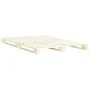 Solid pine wood pallet bed frame 180x200 cm by vidaXL, Beds and slatted bases - Ref: Foro24-285239, Price: 145,79 €, Discount: %