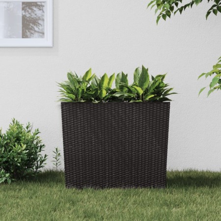 Planter with removable interior PP rattan brown 12/44 L by vidaXL, Pots and planters - Ref: Foro24-364688, Price: 54,97 €, Di...