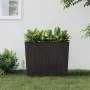 Planter with removable interior PP rattan brown 12/44 L by vidaXL, Pots and planters - Ref: Foro24-364688, Price: 40,78 €, Di...