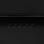 Stainless steel extractor hood black tempered glass 60 cm by vidaXL, Extractors - Ref: Foro24-51662, Price: 187,21 €, Discoun...