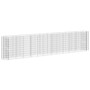 Arriate de gaviones de hierro galvanizado 470x50x100 cm