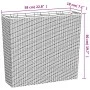 Planter with removable interior PP rattan brown 12/44 L by vidaXL, Pots and planters - Ref: Foro24-364688, Price: 40,78 €, Di...