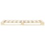Solid pine wood pallet bed frame 120x200 cm by vidaXL, Beds and slatted bases - Ref: Foro24-285236, Price: 123,75 €, Discount: %