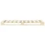 Solid pine wood pallet bed frame 120x200 cm by vidaXL, Beds and slatted bases - Ref: Foro24-285236, Price: 129,06 €, Discount: %