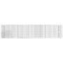 Arriate de gaviones de hierro galvanizado 470x50x100 cm
