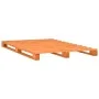 Estructura de cama de palés madera maciza pino marrón 200x200cm de vidaXL, Camas y somieres - Ref: Foro24-285268, Precio: 159...