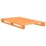Solid pine wood pallet bed frame brown 100x200cm by vidaXL, Beds and slatted bases - Ref: Foro24-285263, Price: 93,32 €, Disc...