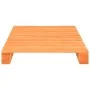 Estructura de cama de palets madera maciza pino marrón 90x200cm de vidaXL, Camas y somieres - Ref: Foro24-285262, Precio: 105...