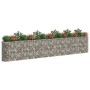 Arriate de gaviones de hierro galvanizado 540x50x100 cm