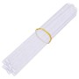 4 Stück weiße PVC-Sichtschutzwände 35x0,19 m von vidaXL, Zaunpaneele - Ref: Foro24-147860, Preis: 91,52 €, Rabatt: %