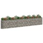 Arriate de gaviones de hierro galvanizado 610x50x100 cm