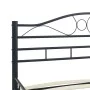 Bettrahmen aus schwarzem Stahl, 160 x 200 cm von vidaXL, Betten und Lattenroste - Ref: Foro24-285289, Preis: 163,73 €, Rabatt: %