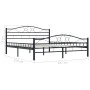 Bettrahmen aus schwarzem Stahl, 160 x 200 cm von vidaXL, Betten und Lattenroste - Ref: Foro24-285289, Preis: 163,73 €, Rabatt: %