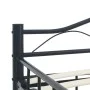 Estructura de cama de acero negra 120x200 cm de vidaXL, Camas y somieres - Ref: Foro24-285287, Precio: 141,33 €, Descuento: %