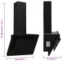 Stainless steel extractor hood black tempered glass 60 cm by vidaXL, Extractors - Ref: Foro24-51662, Price: 187,21 €, Discoun...