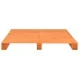 Estructura de cama de palés madera maciza pino marrón 120x200cm de vidaXL, Camas y somieres - Ref: Foro24-285264, Precio: 152...