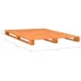 Solid pine wood pallet bed frame brown 120x200cm by vidaXL, Beds and slatted bases - Ref: Foro24-285264, Price: 152,94 €, Dis...