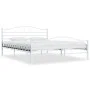 Bettgestell aus weißem Metall, 180 x 200 cm von vidaXL, Betten und Lattenroste - Ref: Foro24-285305, Preis: 141,55 €, Rabatt: %