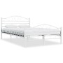 Bettgestell aus weißem Metall, 120 x 200 cm von vidaXL, Betten und Lattenroste - Ref: Foro24-285302, Preis: 137,64 €, Rabatt: %