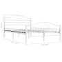 Estructura de cama metal blanco 120x200 cm de vidaXL, Camas y somieres - Ref: Foro24-285302, Precio: 133,69 €, Descuento: %