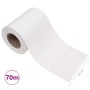 Weißes PVC-Zaunelement 70 x 0,19 m von vidaXL, Zaunpaneele - Ref: Foro24-147859, Preis: 50,81 €, Rabatt: %