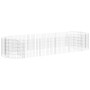 Arriate de gaviones de hierro galvanizado 300x100x50 cm