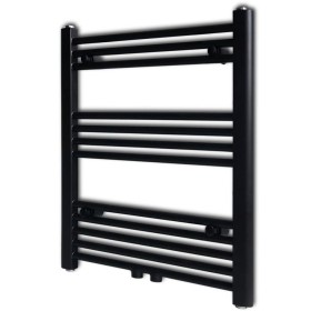 Schwarzer, gerader Badheizkörper 600 x 764 mm von vidaXL, Heizkörper - Ref: Foro24-141906, Preis: 84,02 €, Rabatt: %