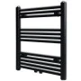 Schwarzer, gerader Badheizkörper 600 x 764 mm von vidaXL, Heizkörper - Ref: Foro24-141906, Preis: 82,58 €, Rabatt: %