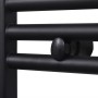 Schwarzer, gerader Badheizkörper 600 x 764 mm von vidaXL, Heizkörper - Ref: Foro24-141906, Preis: 84,02 €, Rabatt: %