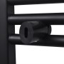 Schwarzer, gerader Badheizkörper 600 x 764 mm von vidaXL, Heizkörper - Ref: Foro24-141906, Preis: 84,02 €, Rabatt: %