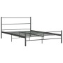 Estructura de cama de metal gris 160x200 cm de vidaXL, Camas y somieres - Ref: Foro24-286495, Precio: 108,02 €, Descuento: %