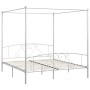 Weißer Himmelbettrahmen aus Metall, 180 x 200 cm von vidaXL, Betten und Lattenroste - Ref: Foro24-284431, Preis: 169,94 €, Ra...