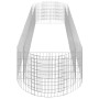 Arriate de gaviones de hierro galvanizado 400x100x50 cm