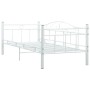 Bettgestell aus weißem Metall, 90 x 200 cm von vidaXL, Betten und Lattenroste - Ref: Foro24-286136, Preis: 104,82 €, Rabatt: %