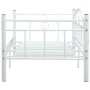 Bettgestell aus weißem Metall, 90 x 200 cm von vidaXL, Betten und Lattenroste - Ref: Foro24-286136, Preis: 104,82 €, Rabatt: %