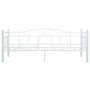 Bettgestell aus weißem Metall, 90 x 200 cm von vidaXL, Betten und Lattenroste - Ref: Foro24-286136, Preis: 104,82 €, Rabatt: %