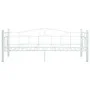 Estructura de cama de metal blanco 90x200 cm de vidaXL, Camas y somieres - Ref: Foro24-286136, Precio: 93,41 €, Descuento: %