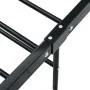 Estructura de cama de metal negro 160x200 cm de vidaXL, Camas y somieres - Ref: Foro24-286498, Precio: 125,88 €, Descuento: %