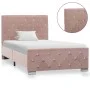 Bettgestell aus rosafarbenem Samt, 90 x 200 cm von vidaXL, Betten und Lattenroste - Ref: Foro24-286823, Preis: 245,63 €, Raba...
