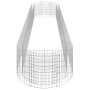 Arriate de gaviones de hierro galvanizado 500x100x50 cm