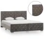 Grauer Samtbettrahmen 140x200 cm von vidaXL, Betten und Lattenroste - Ref: Foro24-286832, Preis: 321,82 €, Rabatt: %