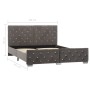 Gray velvet bed frame 140x200 cm by vidaXL, Beds and slatted bases - Ref: Foro24-286832, Price: 334,75 €, Discount: %