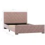Estructura de cama de terciopelo rosa 120x200 cm de vidaXL, Camas y somieres - Ref: Foro24-286825, Precio: 311,39 €, Descuent...