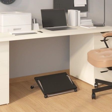 Black footrest 45x40x13.5 cm by vidaXL, Ottomans - Ref: Foro24-51732, Price: 58,89 €, Discount: %