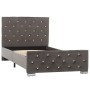 Estructura de cama de terciopelo gris 90x200 cm de vidaXL, Camas y somieres - Ref: Foro24-286829, Precio: 215,38 €, Descuento: %