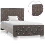 Estructura de cama de terciopelo gris 90x200 cm de vidaXL, Camas y somieres - Ref: Foro24-286829, Precio: 215,38 €, Descuento: %