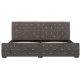 Estructura de cama de terciopelo gris 180x200 cm de vidaXL, Camas y somieres - Ref: Foro24-286834, Precio: 319,15 €, Descuent...