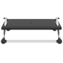 Schwarze Fußstütze 45x40x13,5 cm von vidaXL, Osmanen - Ref: Foro24-51732, Preis: 58,89 €, Rabatt: %