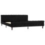 Black velvet bed frame 200x200 cm by vidaXL, Beds and slatted bases - Ref: Foro24-288556, Price: 368,88 €, Discount: %