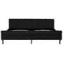 Black velvet bed frame 200x200 cm by vidaXL, Beds and slatted bases - Ref: Foro24-288556, Price: 382,46 €, Discount: %